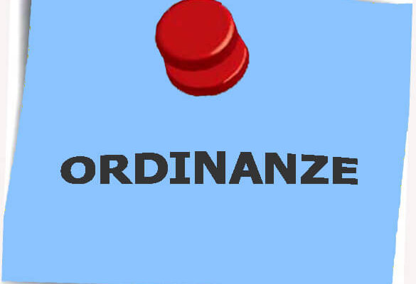 ordinanze